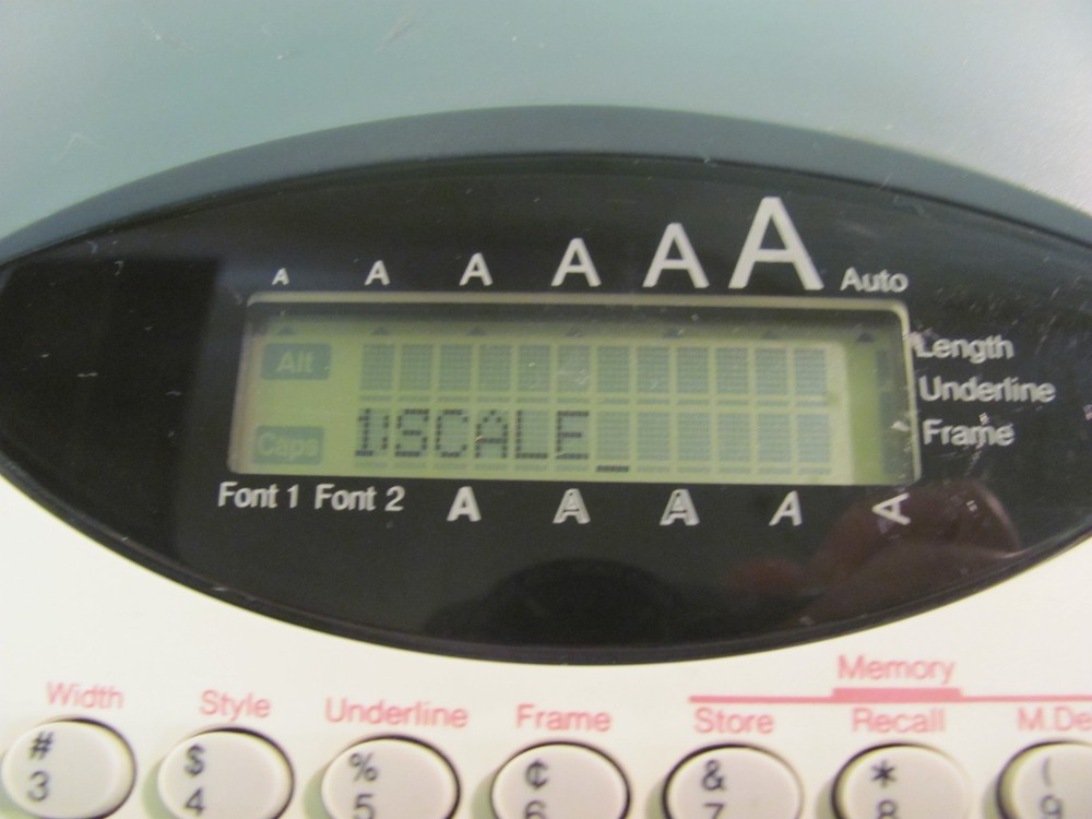Brother P-Touch PT-1800/1810 Electronic Label Maker Printer