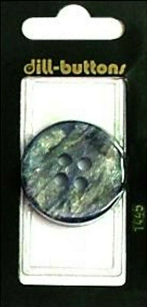 Dill Buttons ~ (1445) - 1 3/16" - 1 ct