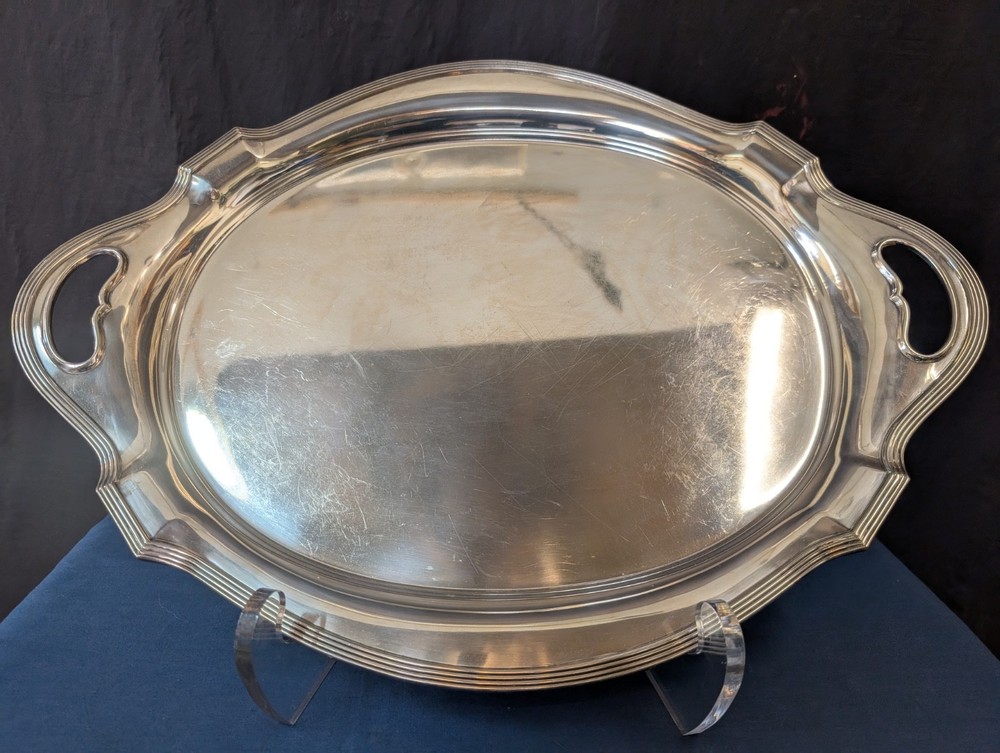 Sterling silver Gorham serving tray (Plymouth)