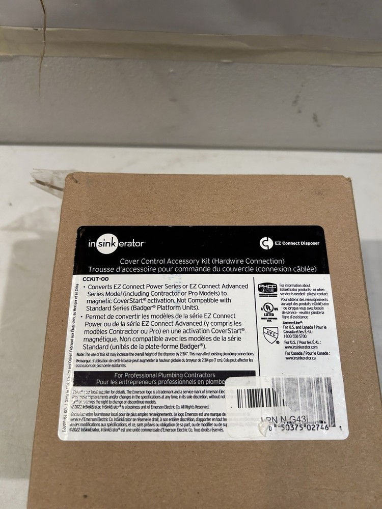 InSinkErator Cover Control Accessory Uncorded - 79761-ISE