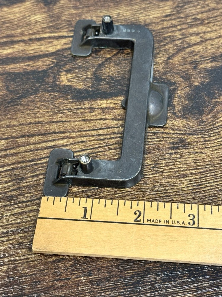 Henredon Artefacts Brass Drawer Pull Vintage Campaign Handle