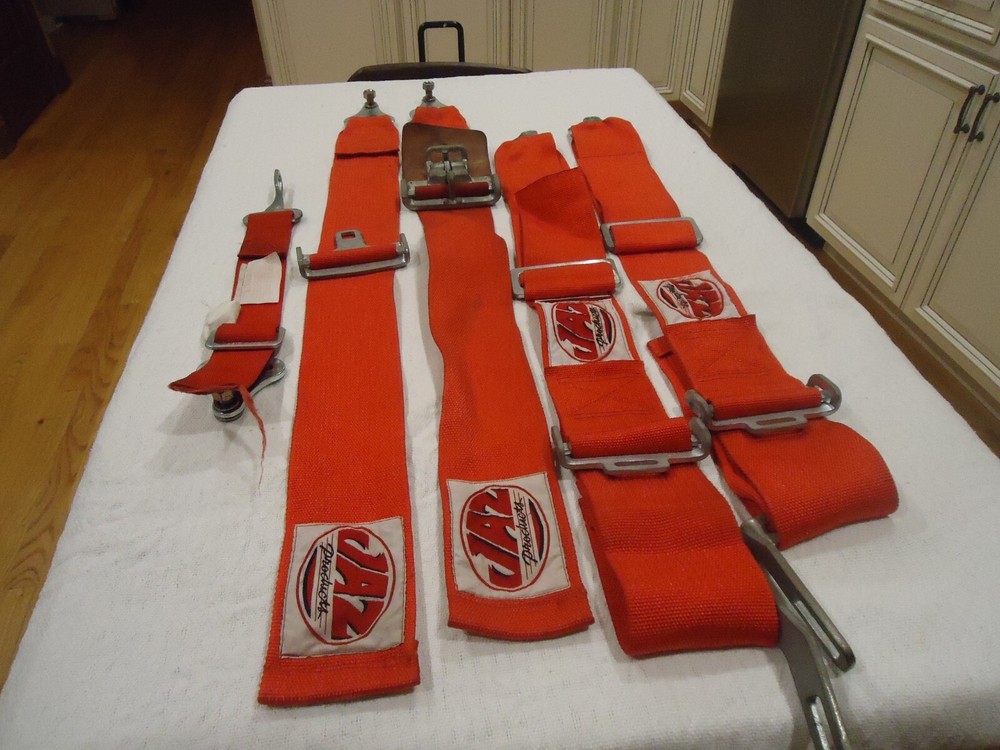 JAZ RACING SEAT BELTS RED