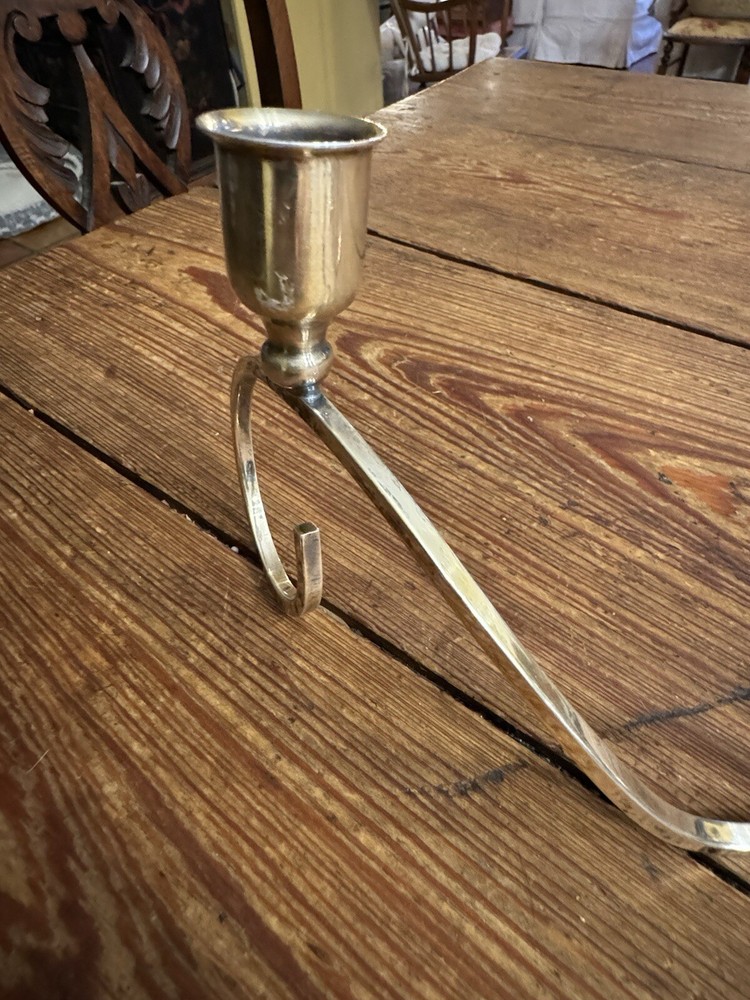 MCM Fisher K208 Silver Plate Candlestick Holder