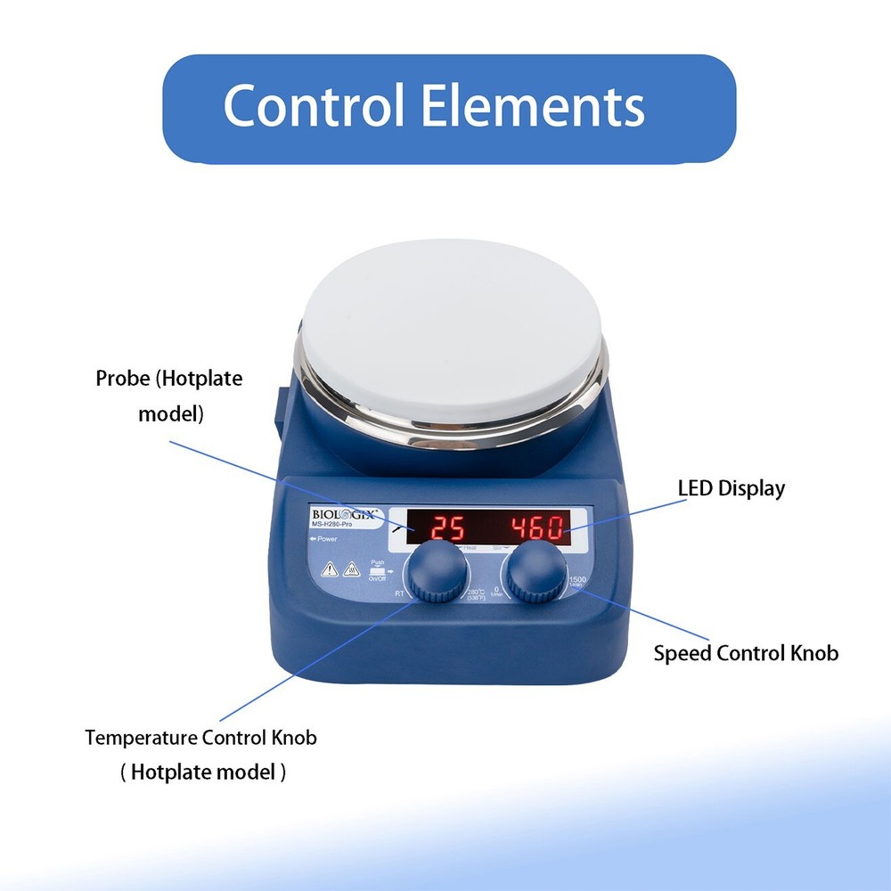 Biologix Digital Magnetic Stirrer Hotplate,