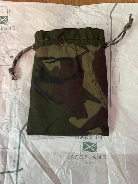 Fyfe Golf - Ltd. Edition 'The Drop Zone' P200 Waxed Camo Drawstring Pouch