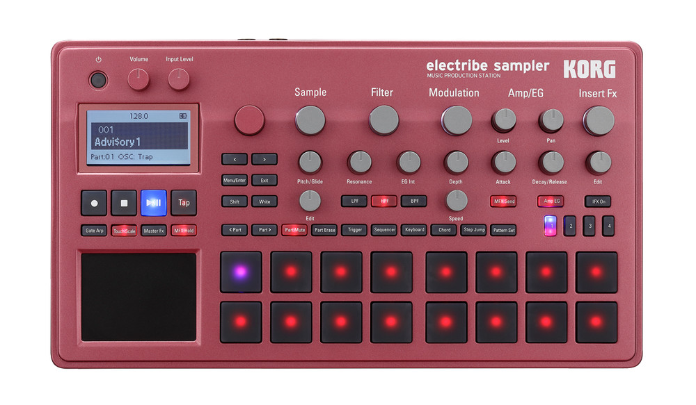 NEW Korg Electribe Sampler Music Production Station ~ELECTRIBE2S-RD~ Sequencer