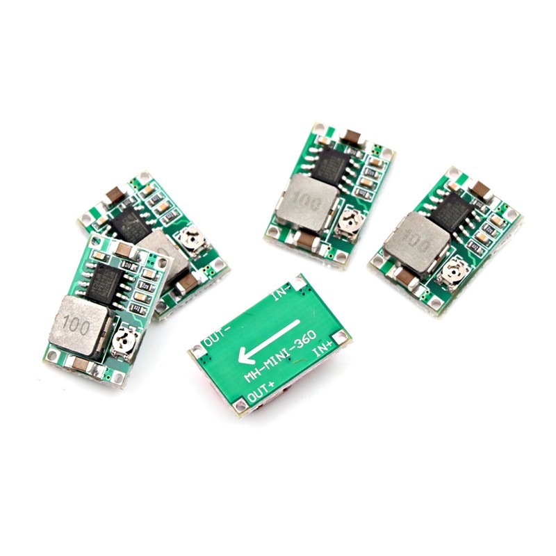 5pcs/set Mini 3A DC Adjustable Converter Step Down Power Supply Replace LM25 Jf
