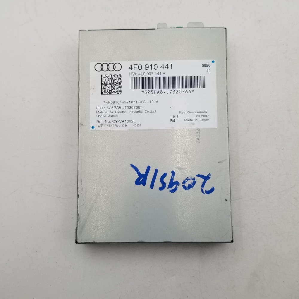 2007 2008 Audi S6 Rear View Camera Control Module OEM 4F0910441A