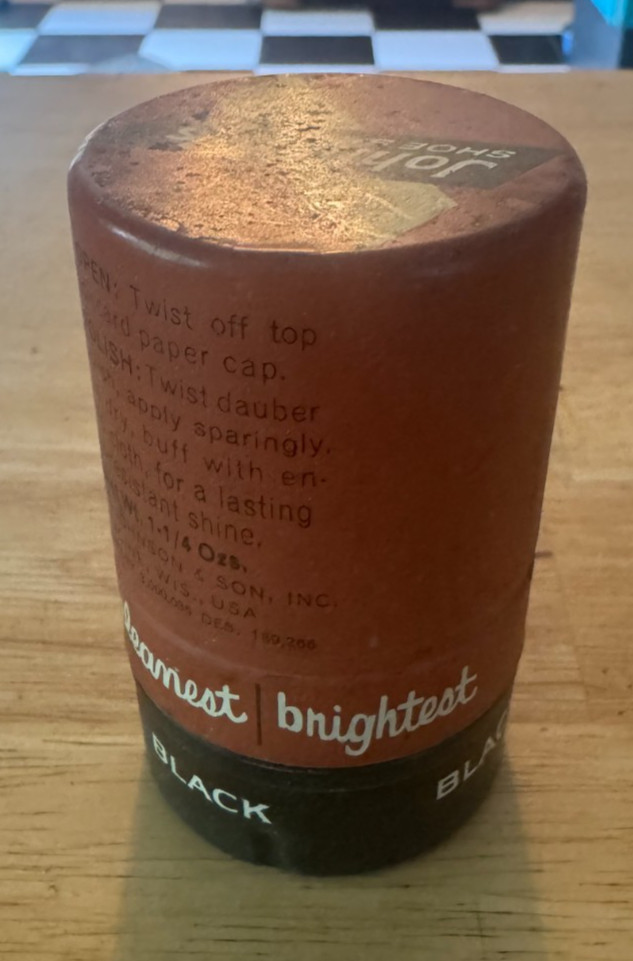 JOHNSON'S SHOE SHINE KIT SC JOHNSON BLACK (A16)