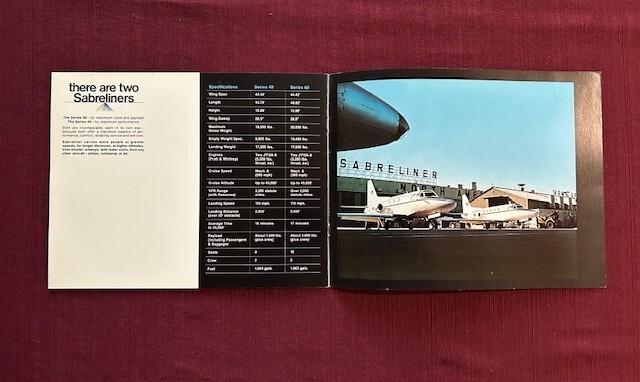 Sabreliner 40 - 60 1979 Brochure