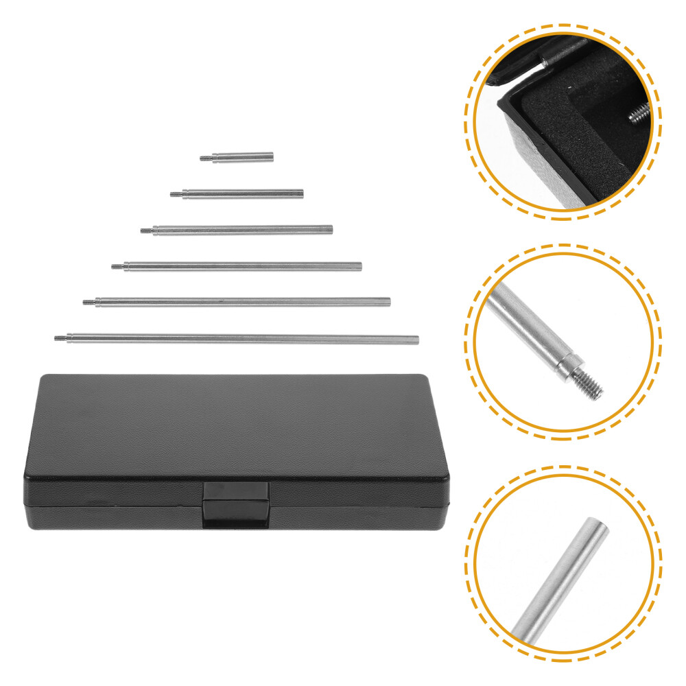 1 Set of dial indicator tips dial indicator extension stems dial indicator rods