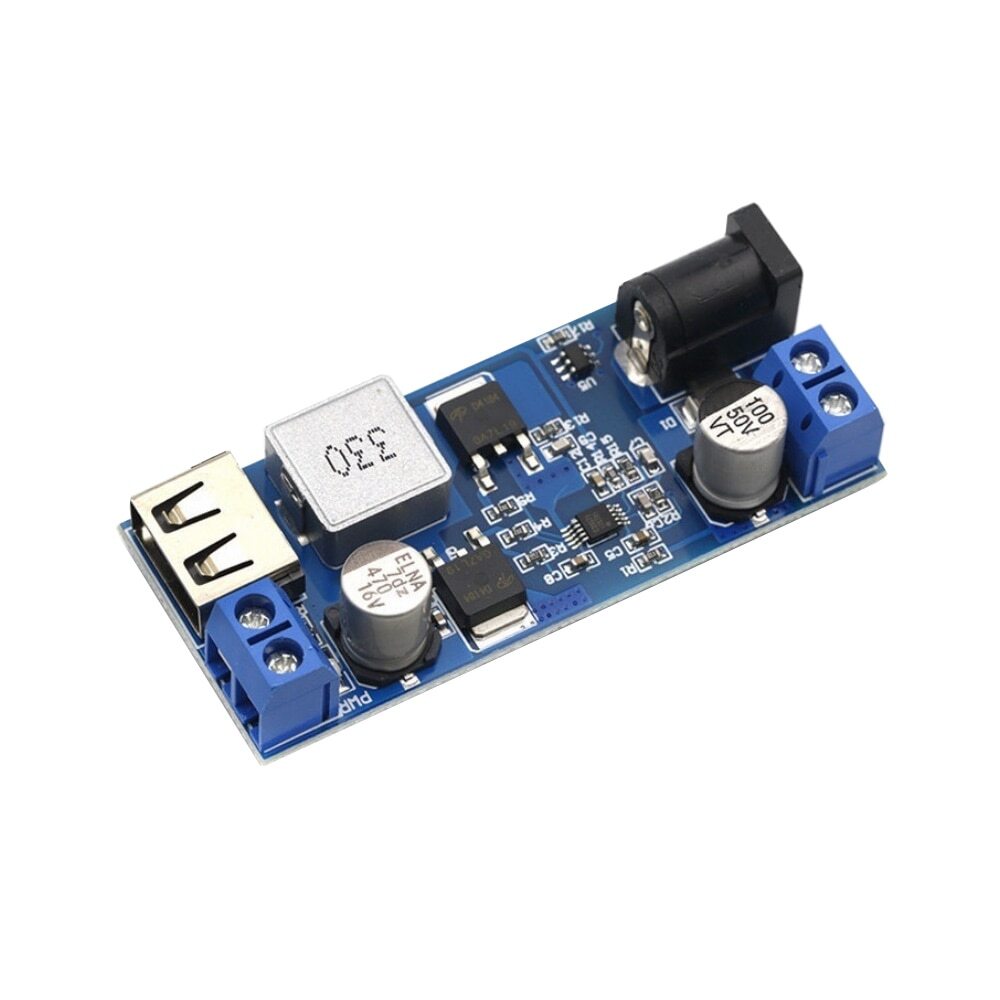 9-36V step-down USB 5V transformer dual output voltage regulator board [2pack]