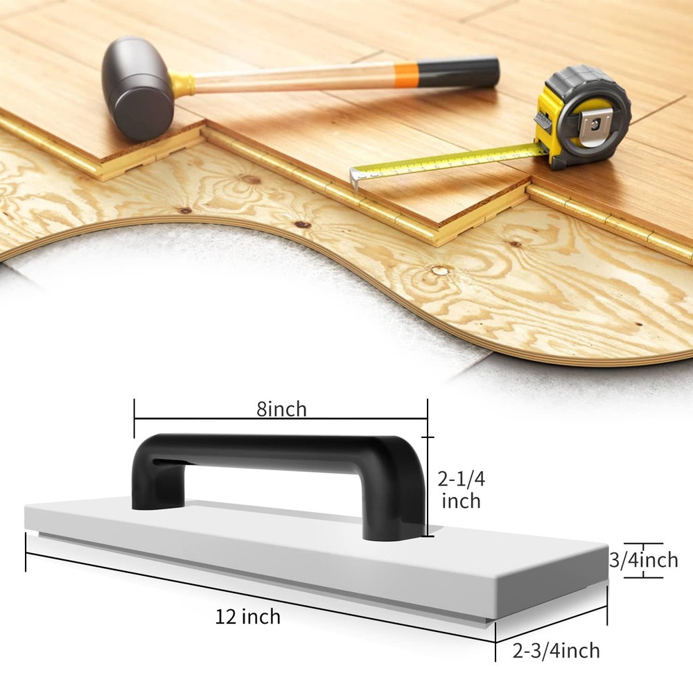 NAACOO Tapping Block for Vinyl Plank Flooring with Big Handle Tool