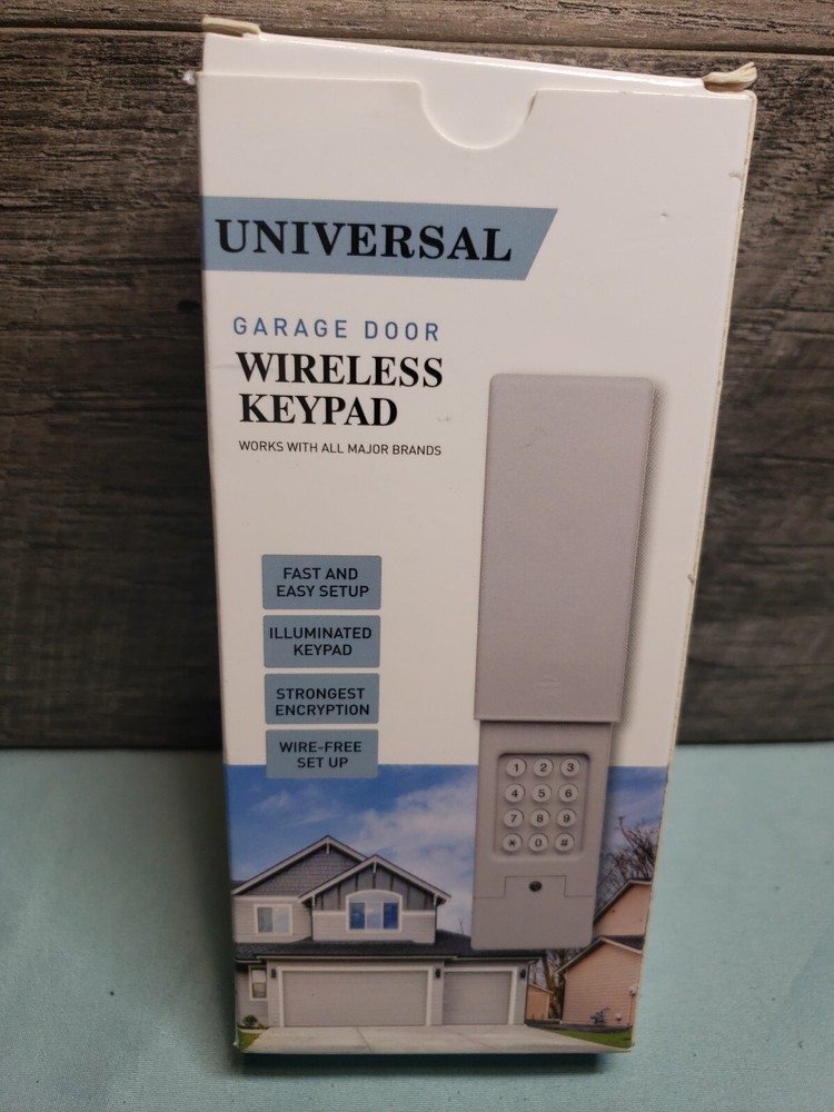 Universal Garage Door Wireless Keypad