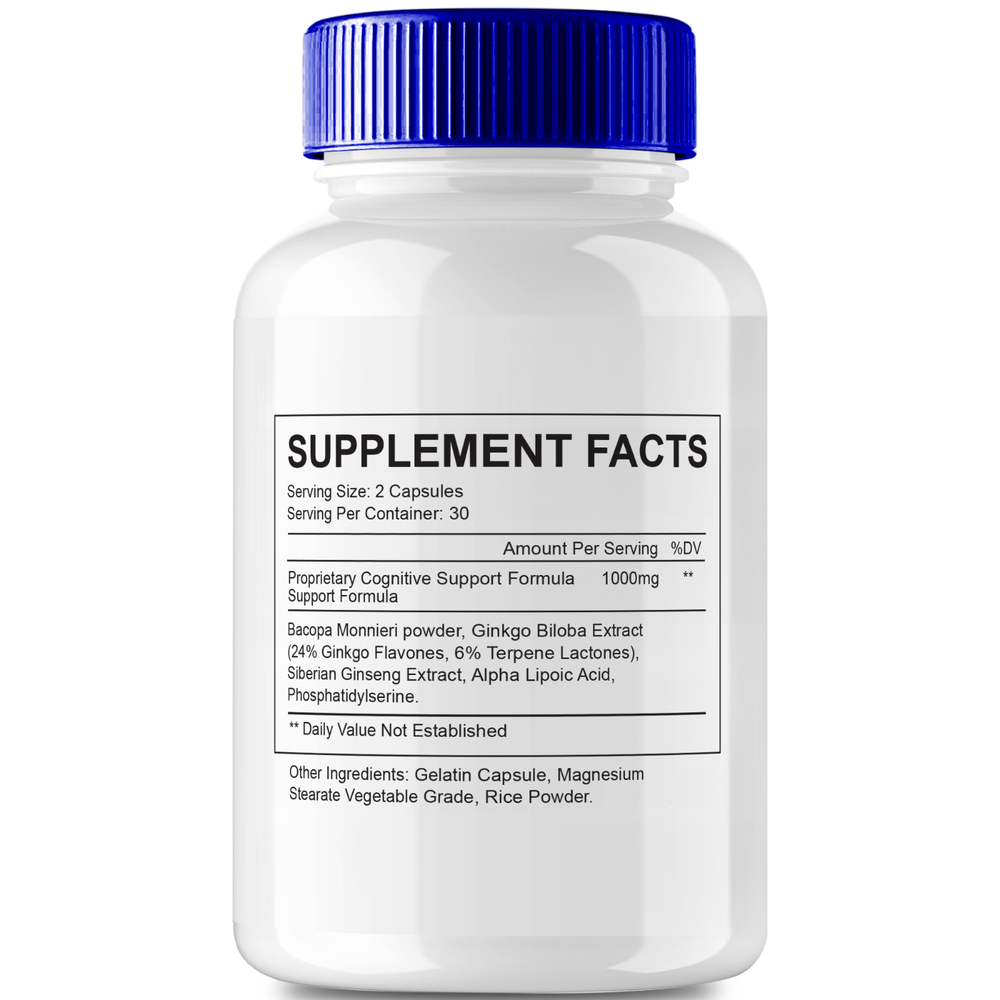 (5 Pack) Mindful Wellness Brain Savior Advanced Supplement Pills (300 Capsules)
