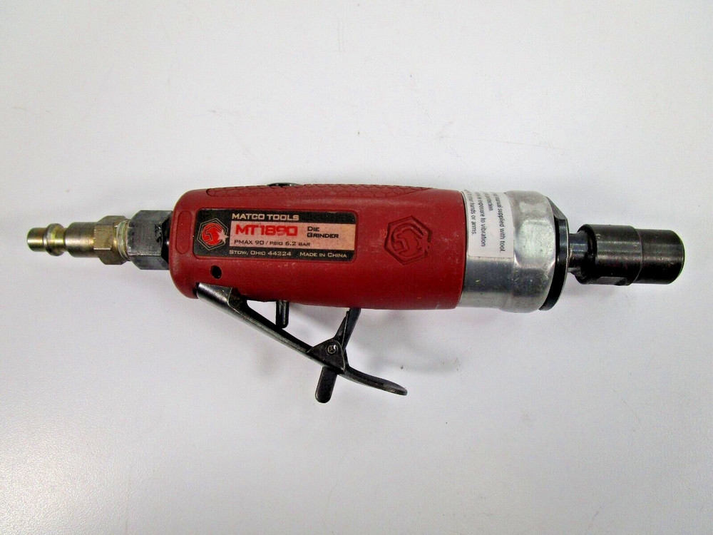 Matco Tools MT1890 High Speed 1/4" Straight Air Die Grinder Tool