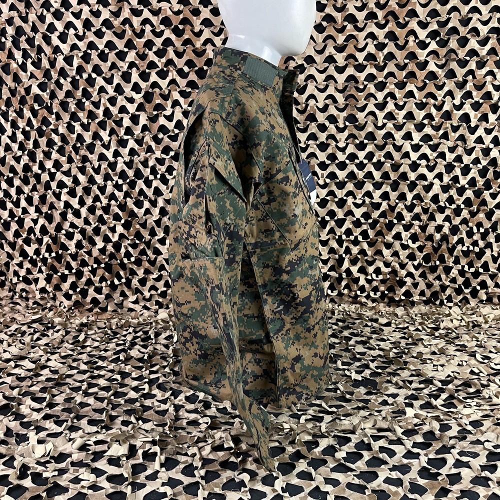 NEW BDU Jacket - Woodland Digi Camo - Medium Long