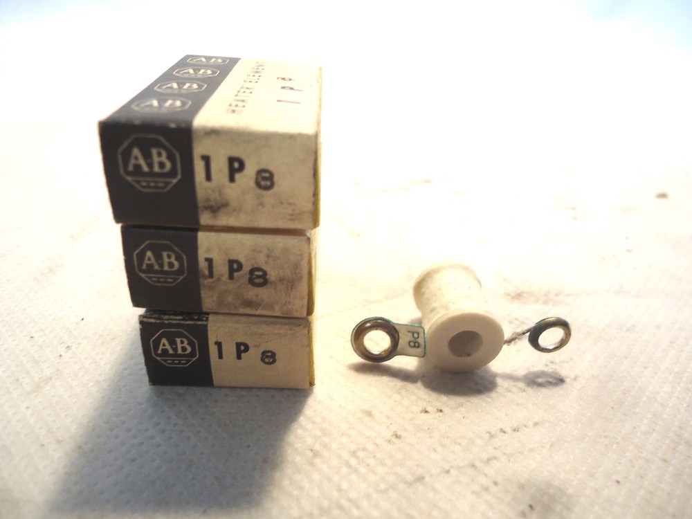 NEW LOT OF 3 ALLEN BRADLEY P8 OVERLOAD HEATER