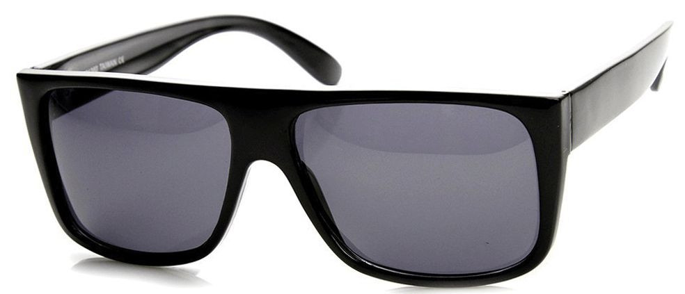 80's Retro Classic Old School Eazy E. Hardcore Flat Top Sunglasses
