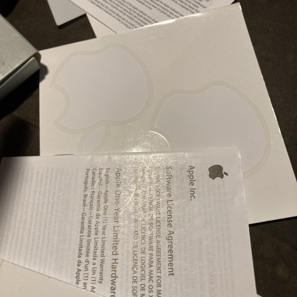 MacBook Pro Mac OS X Install Disc 1 & 2 Version 10.5 2007 OEM