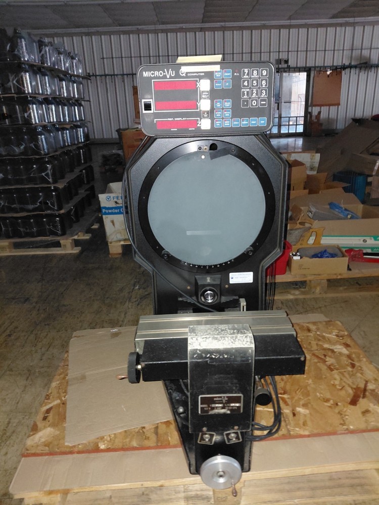 Micro-Vu Optical Comparator Metalworking Inspection Machine