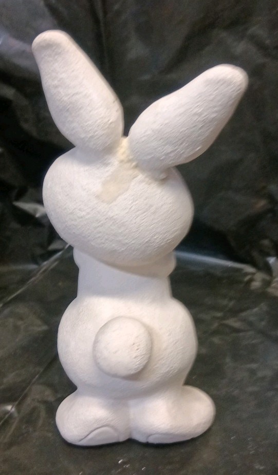 Ceramic Biscuit Bunny Rabbit Figurine Ready To Paint