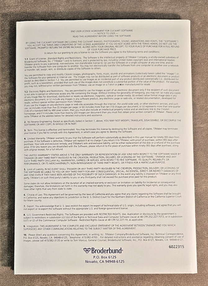 ClickArt 125,000 1 - 9 Complete CDROM Disc Set Windows PC Images Software