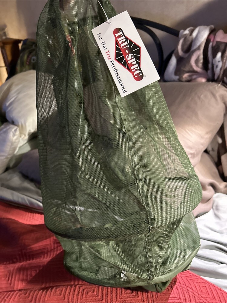 Tru-Spec Mosquito Net Hat NEW Hunting Woods Solid Green