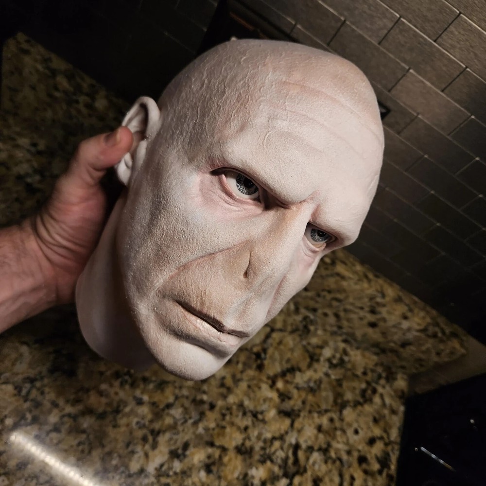 Voldemort harry potter head bust