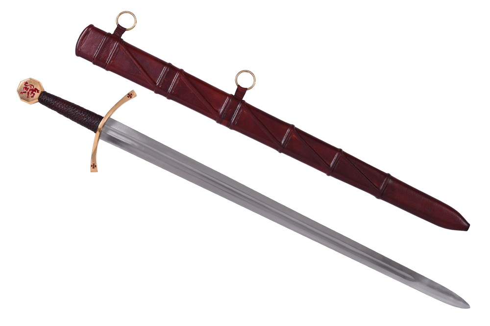Bruce's Sword - Medieval One-Handed Sword with Scabbard