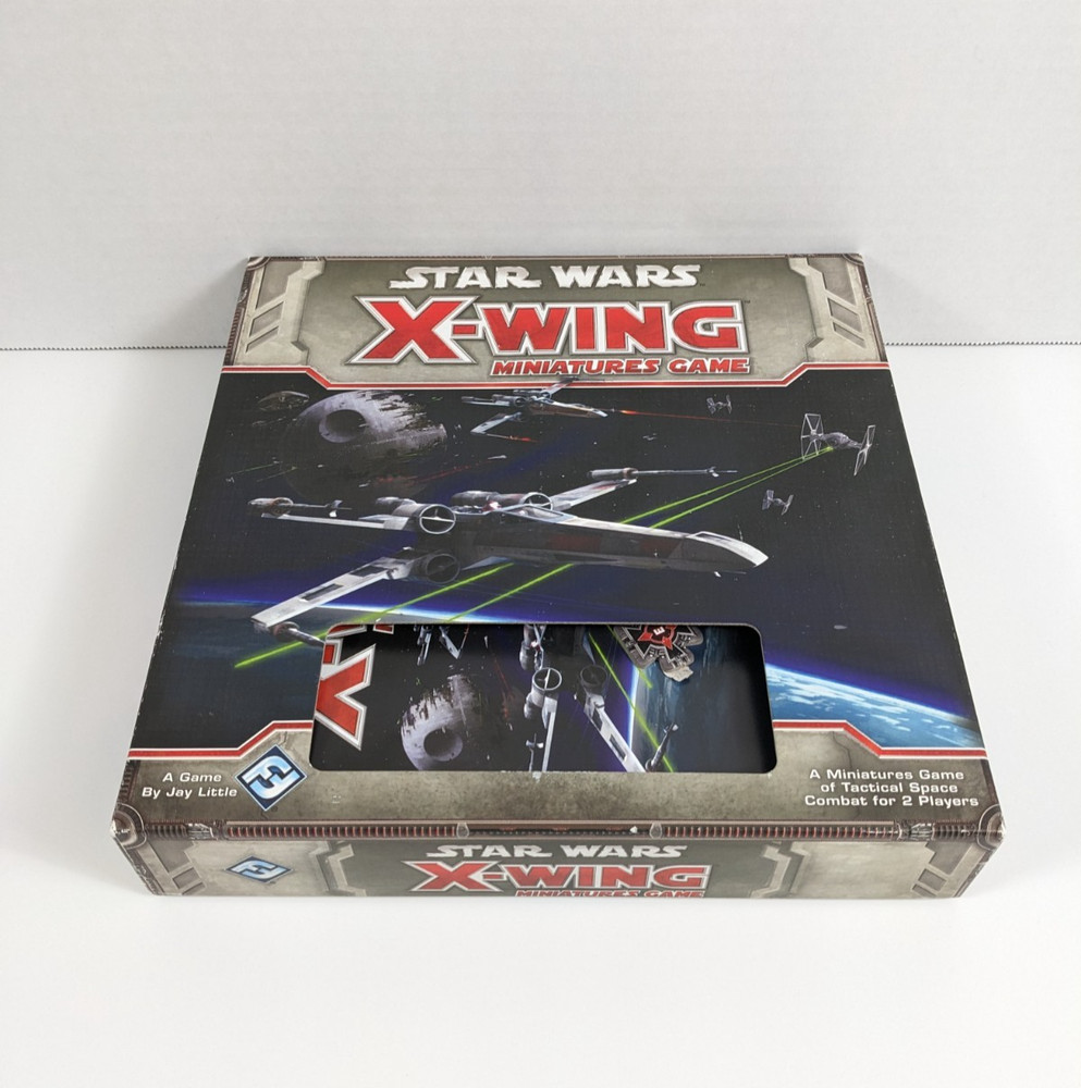 STAR WARS X-WING Miniature Game 1.0 Core Set Used COMPLETE FFG OOP