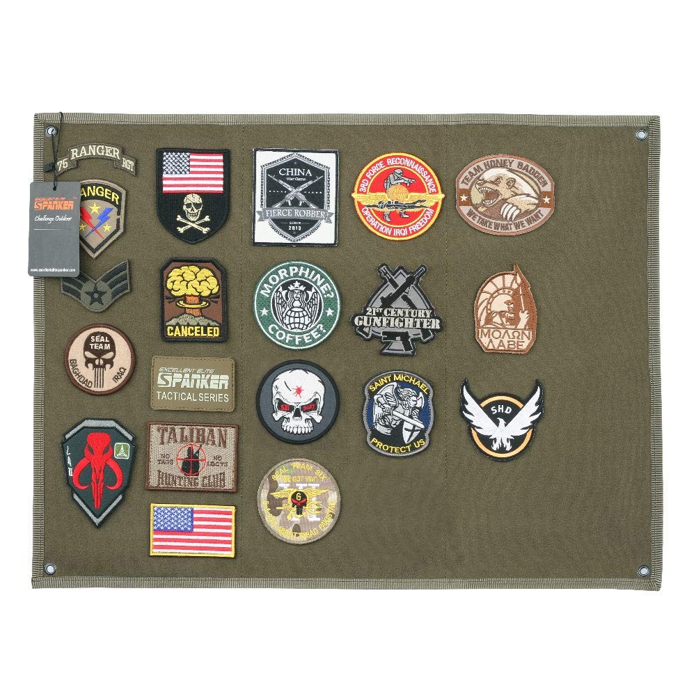 EXCELLENT ELITE SPANKER Tactical Patch Display Board Foldable Military Patch Hol