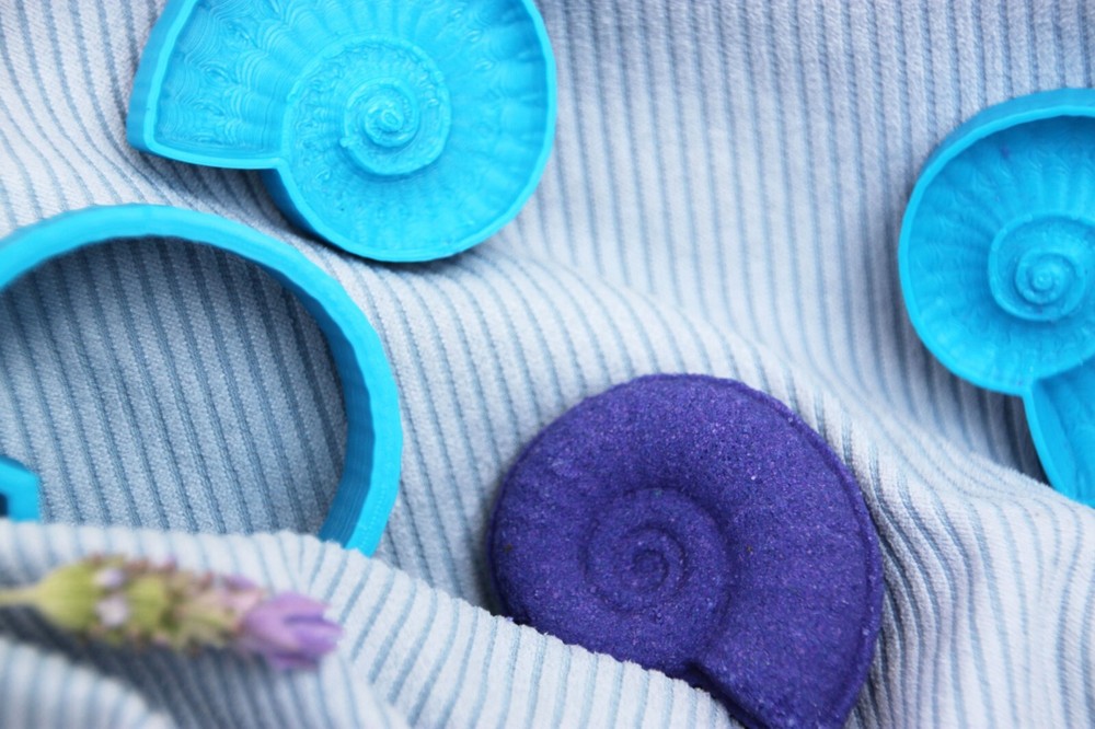 FOSSIL Bath Bomb Mold, DIY original BathBombs Set 3D Printed Kit