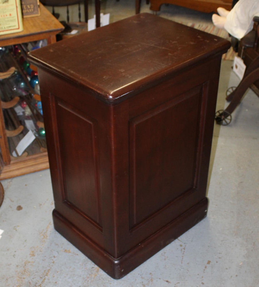 Antique Mahogany 5 drawer Office Helper Stand