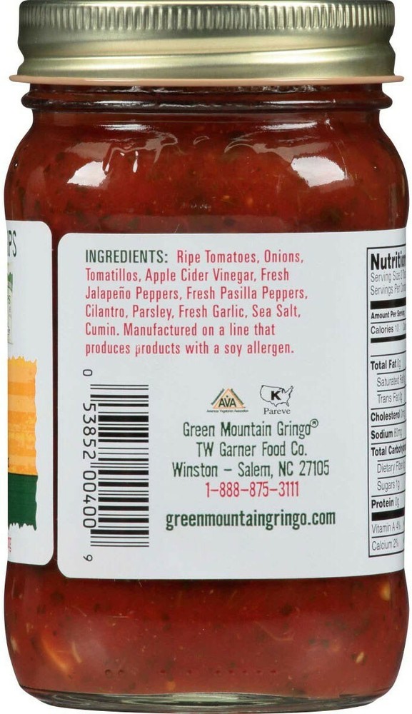 Green Mountain Gringo Medium Salsa (Pack of 3)