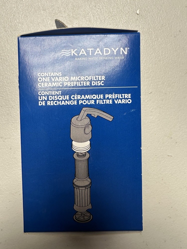 Katadyn Vario Microfilter Disc Replacement, Backcountry Series