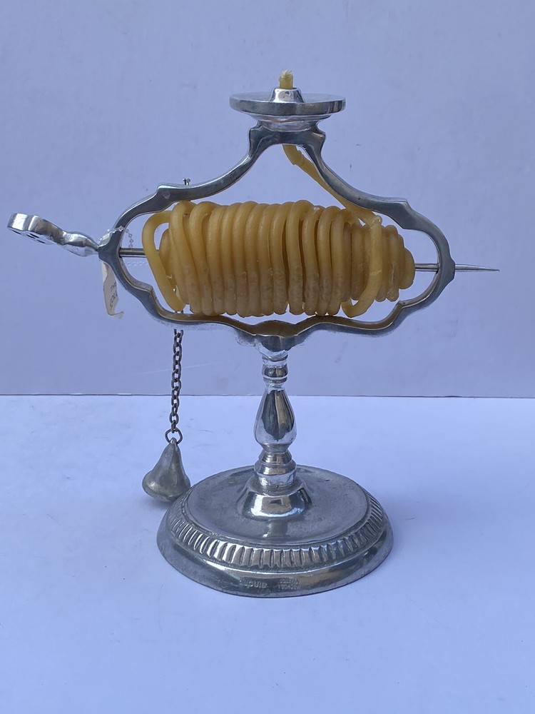 Made In Mexico wax jack candle stick.