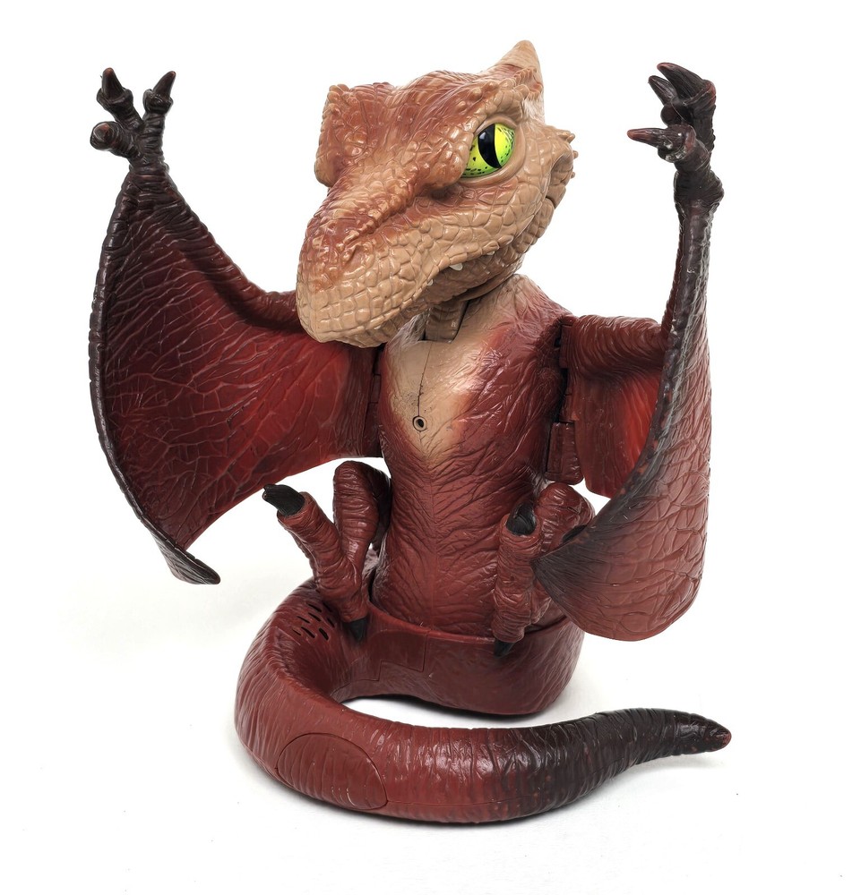 Mattel pterodactyl Dinosaur Prehistoric Pets Electronic Interactive RARE 2009