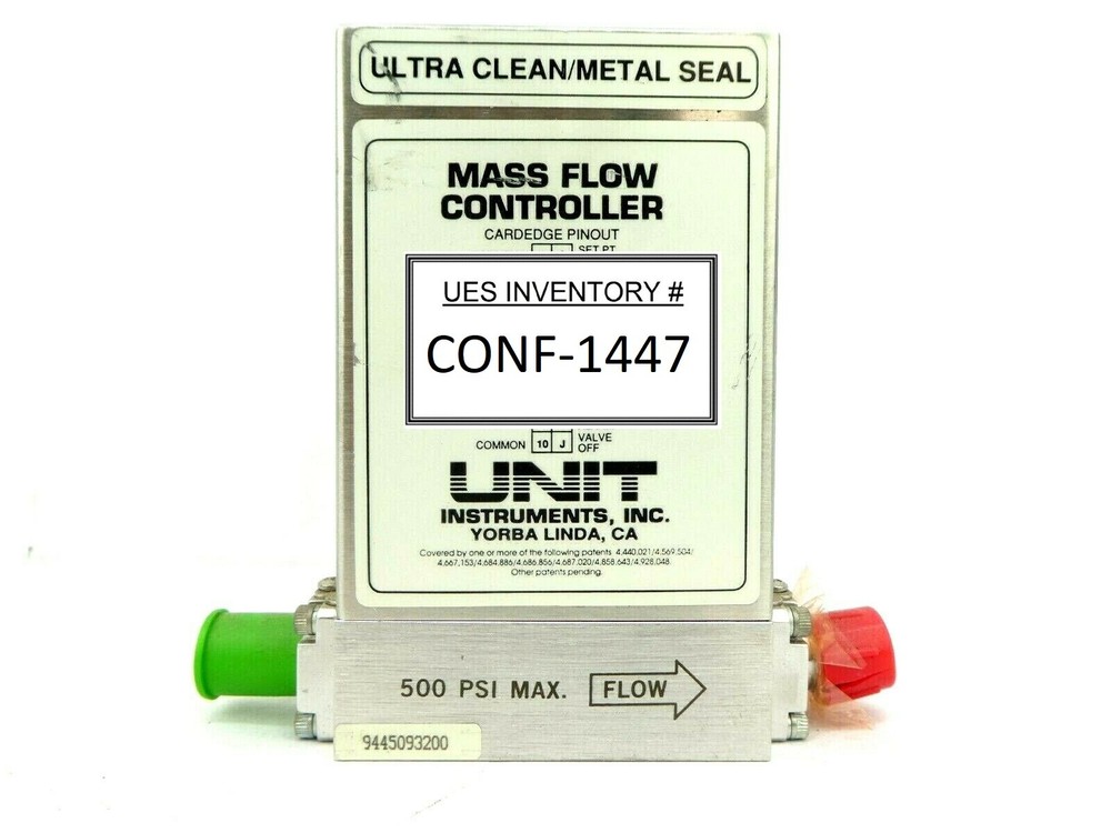 UNIT Instruments UFC-8160 Mass Flow Controller MFC 200 SCCM SiH4 Working Surplus