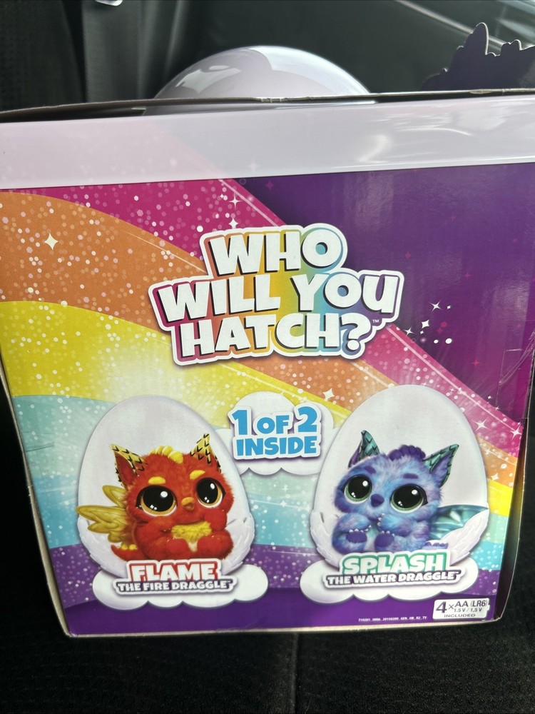 Hatchimals Alive Mystery Hatch Interactive Draggle with Mist, Lights & Sounds