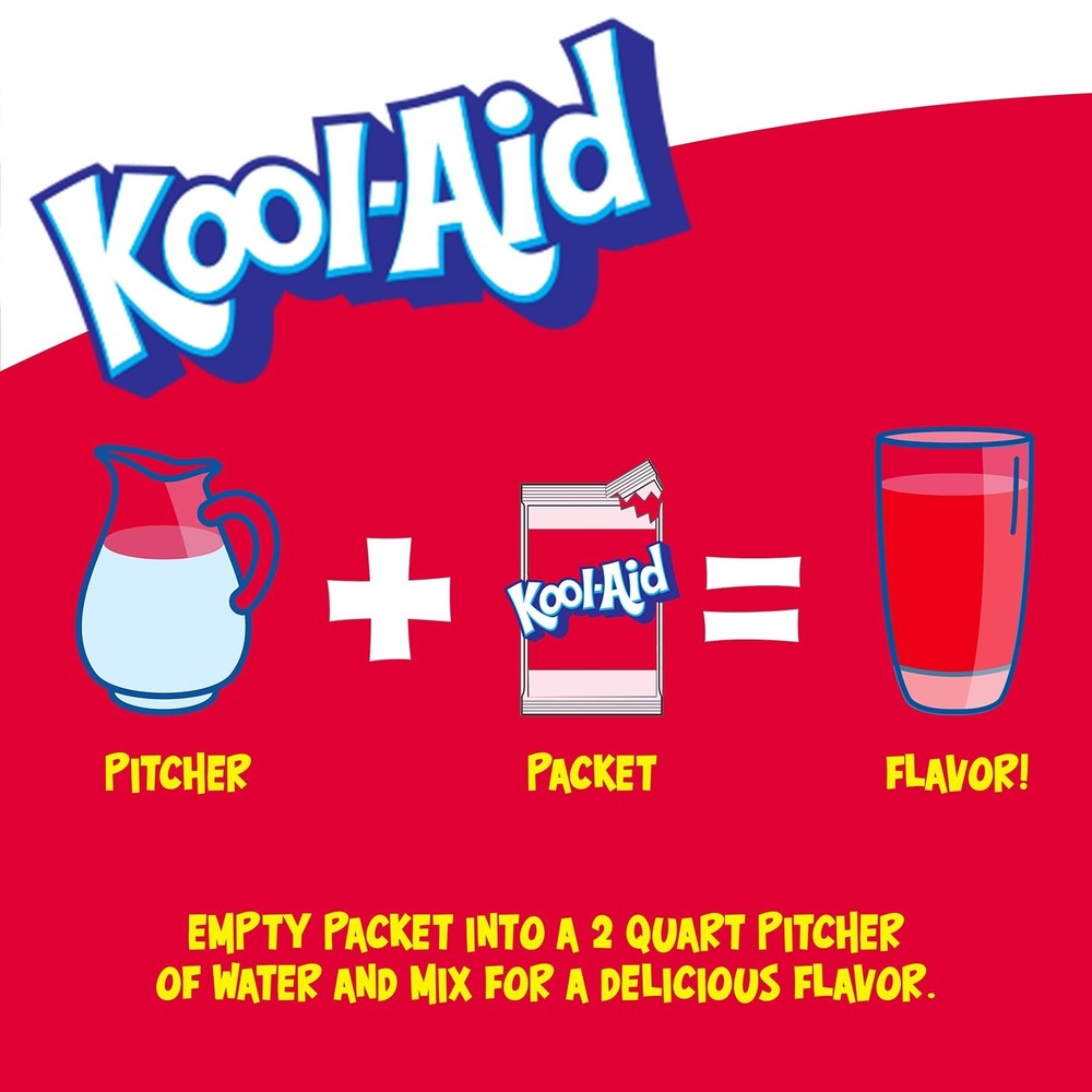Kool-Aid Unsweetened Drink Mix - Cherry - 48 packets