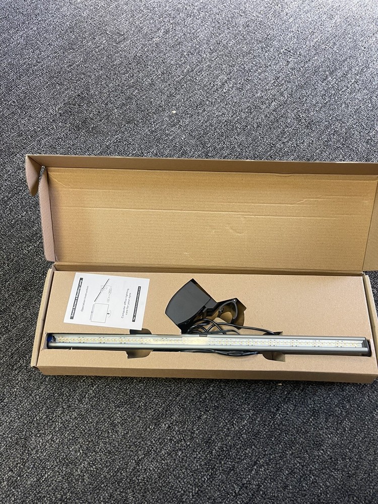 Lofter-Pro Computer Monitor Screen Light Bar LED Task Lamp Gray EUC