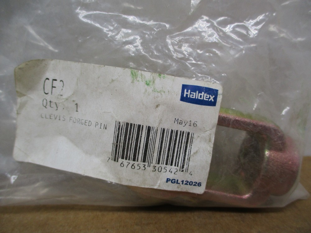 Haldex CF2 Forged Spring Brake Clevis Assembly 1/2" Pin 5/8" Thread