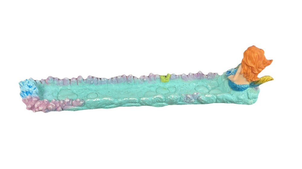Incense Stick Holder Burner Ash Catcher - Mermaid