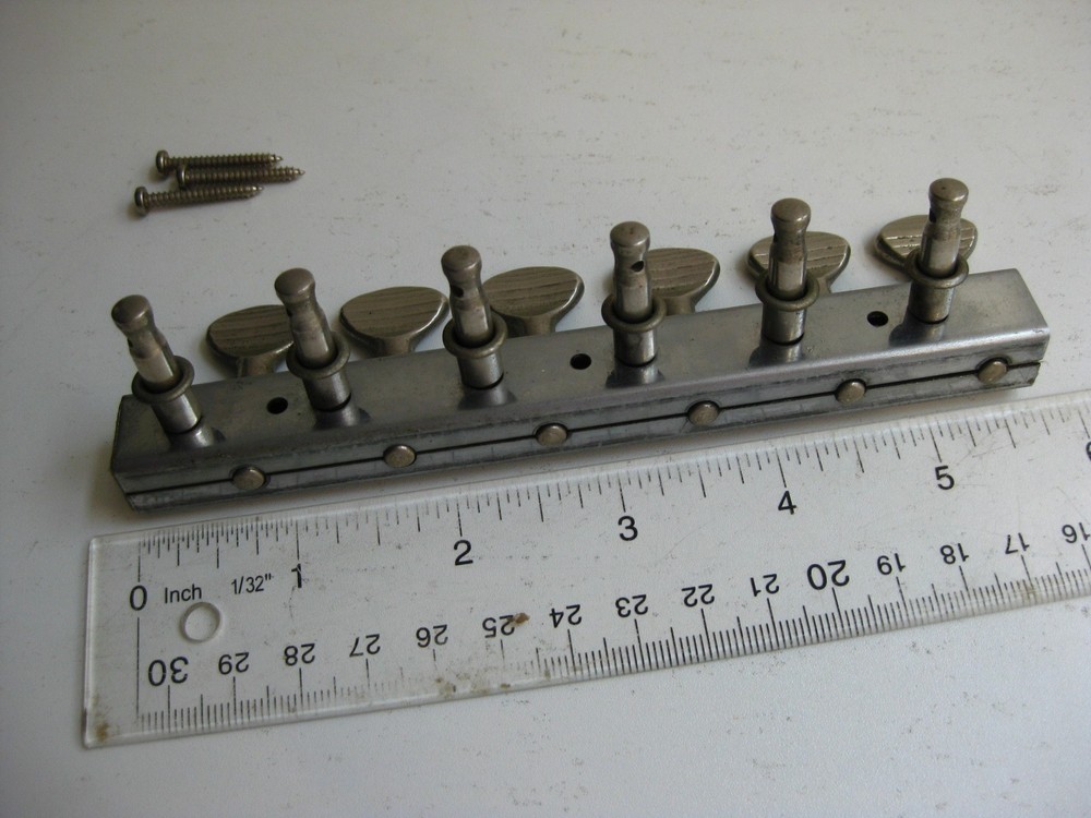 Vintage 60's Original Danelectro Guitar Tuners Inline Set for Project