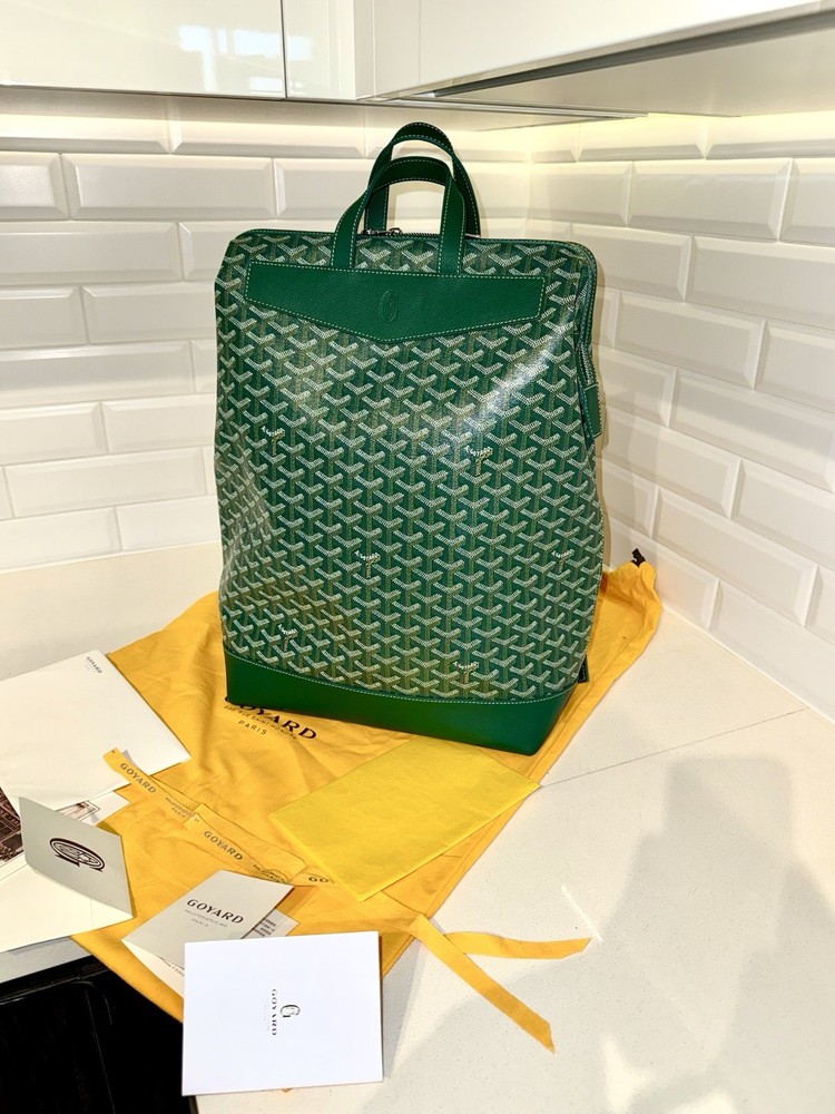 New Goyard Cisalpin Backpack Green