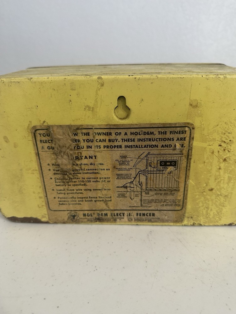 Vintage Electric Fencer Model TT-51