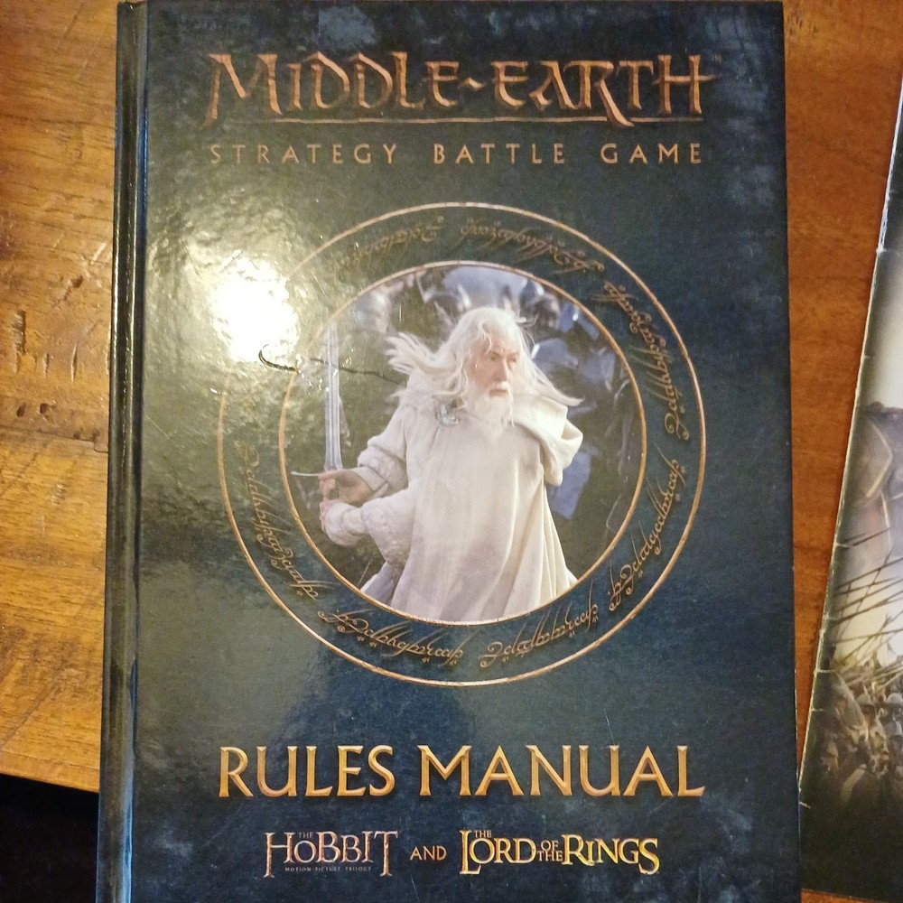 Games Workshop Middle-earth Strategy Battle Game Rules Manual