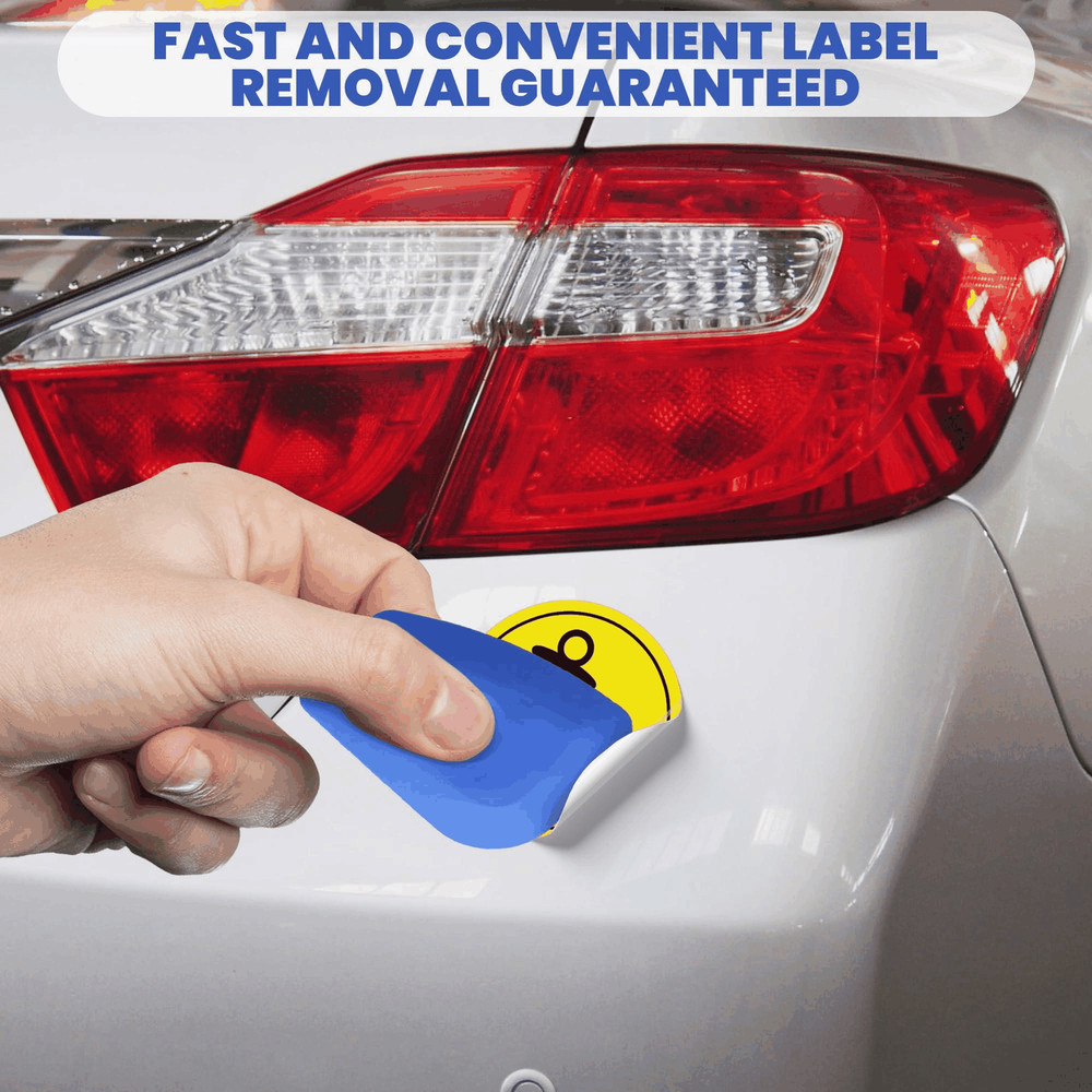 4Pcs Multi Tool Car Sticker Removal Tool Hard Plastic Blade Scrapers for