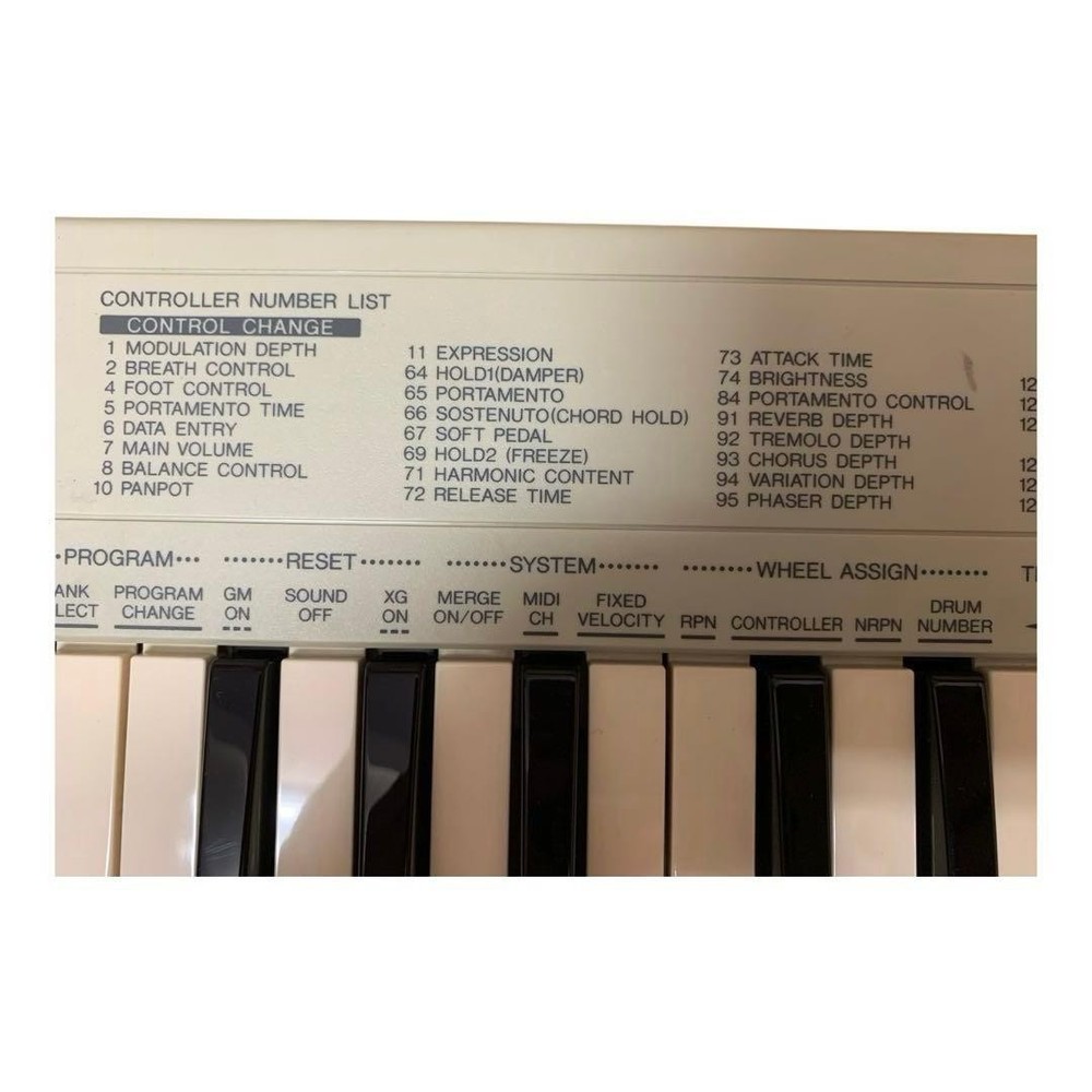 YAMAHA CBX-K1 MIDI Keyboard Controller Vintage Synth Controller TESTED w/AC